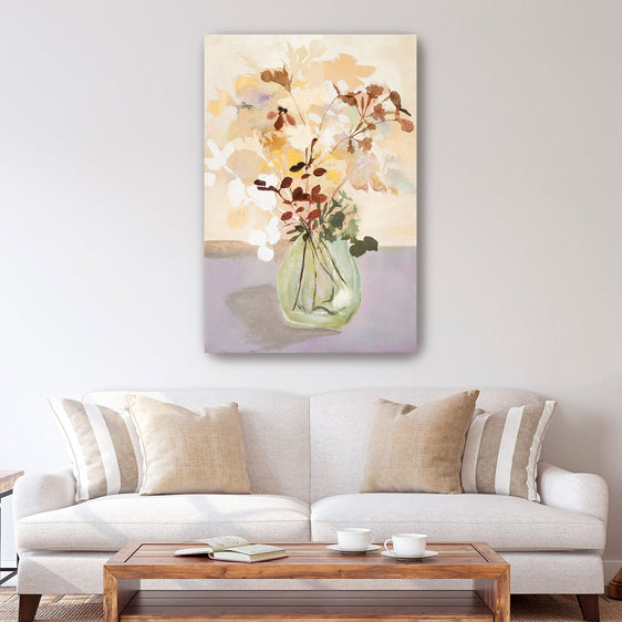 Pastel Flower 2 Canvas Giclee - Wall Art
