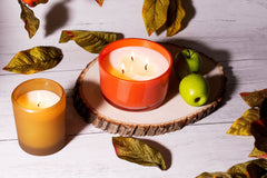 Pier 1 Apple Cider Boxed 8oz Soy Candle - Jar Candles