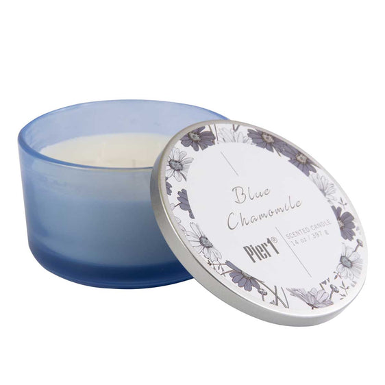 Pier-1-Blue-Chamomile-14oz-Filled-3-Wick-Candle-3-Wick-Candles