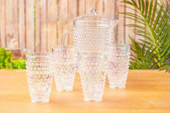 Pier 1 Emma Luster Acrylic 18 oz Drinking Glasses, Set of 4 - Drinkware Sets