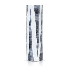 Pier-1-Handpainted-Abstract-Glass-Vase-Vases