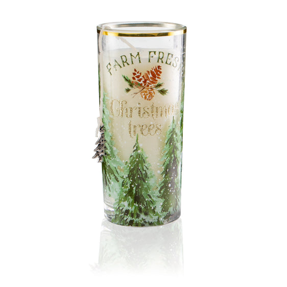 Pier 1 Holiday Forest Filled Charm Jar Candle 6oz - Pier 1
