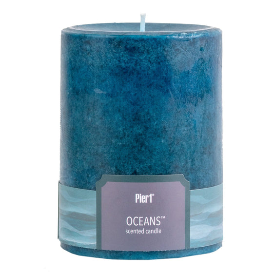 Pier-1-Oceans®-Mottled-Pillar-3x4-Candle-Pillar-Candles