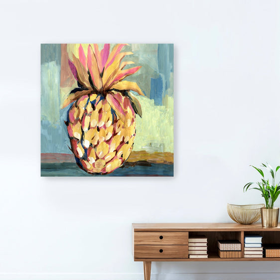 Pineapple Abstract II Canvas Giclee - Wall Art