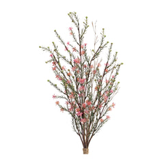 Pink Leptospermum Flower Bundle, Set of 6 - Faux Florals