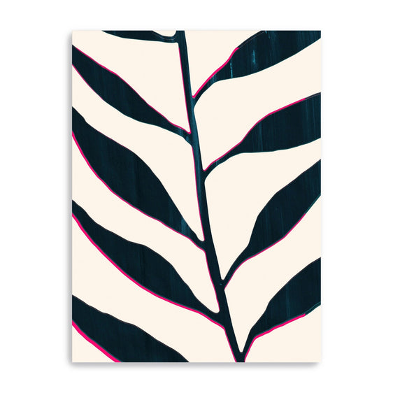 Pink-Tropical-Branch-Canvas-Giclee-Wall-Art-Wall-Art