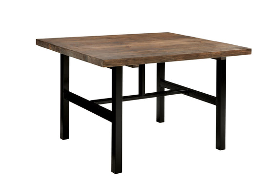 Pomona Metal and Wood Dining Table - Dining Tables