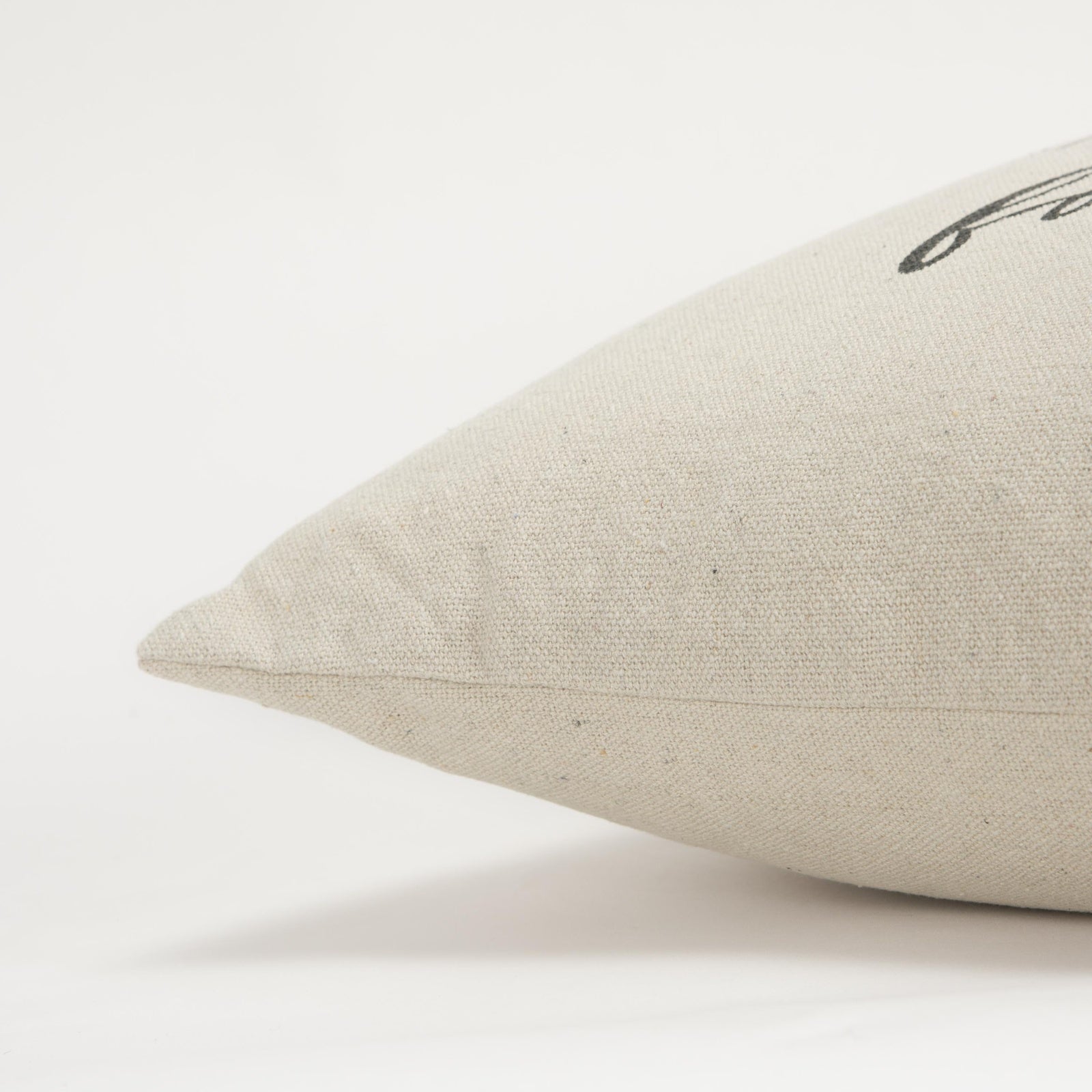 Printed 100% Cotton Sentiment Pillow - Decorative Pillows