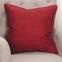 Quilted Solid Decorative Throw Pillow - Decorative Pillows