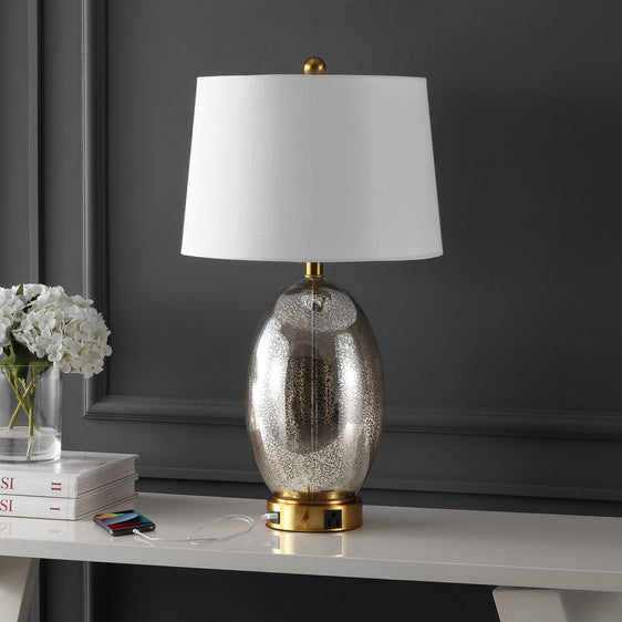 Reese-Outlet-Contemporary-Style-Iron/Glass-LED-Table-Lamp-with-USB-Charging-Port-Table-Lamps