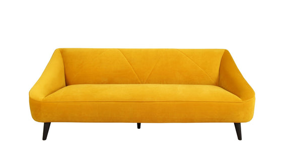 Relative Upholstered Sofa with Tapered Legs - Sofas