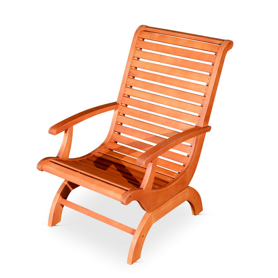 Retrox Outdoor Eucalyptus Plantation Chair - Outdoor Seating