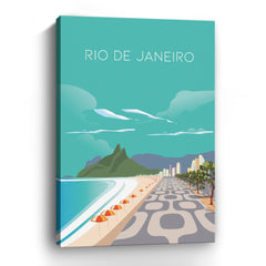 Rio De Janeiro Canvas Giclee - Wall Art