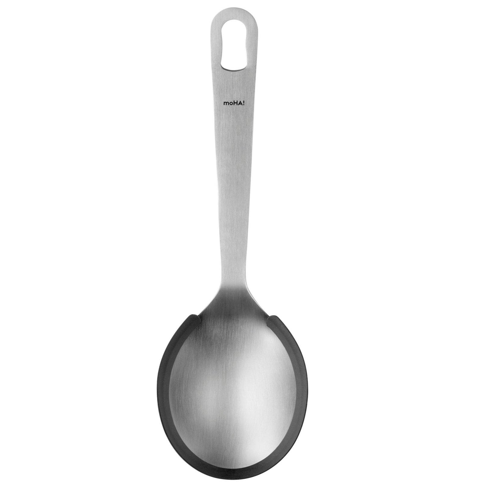 Riso-Rice-Spoon,-Stainless-Steel/silicone,-Grey-Kitchen-Tools-and-Utensils