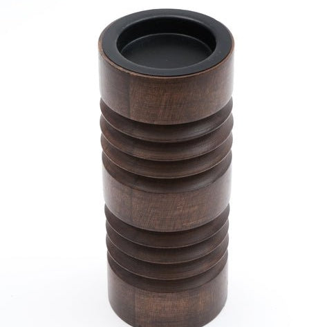 Round Candle Holder Large Brown - Decorative Accessories