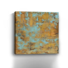 Rustic Elegance Sky Blue Canvas Giclee - Wall Art