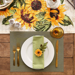 Sage-Green-Double-Frame-Placemats,-Set-of-6-Placemats