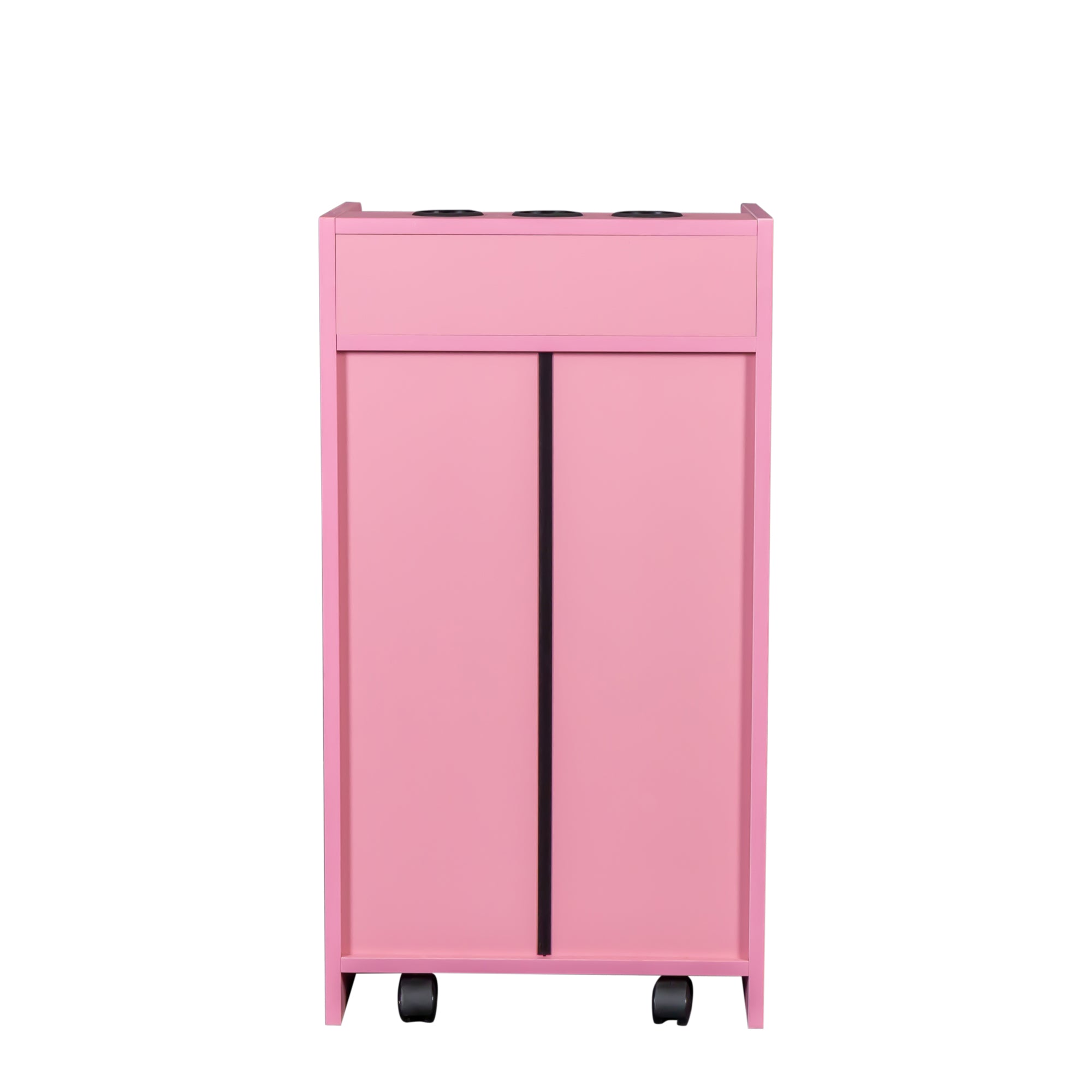 Salon Lockable Storage Cabinet for Holder Stylist Equipment with Drawers and Storage - Storage Cabinets