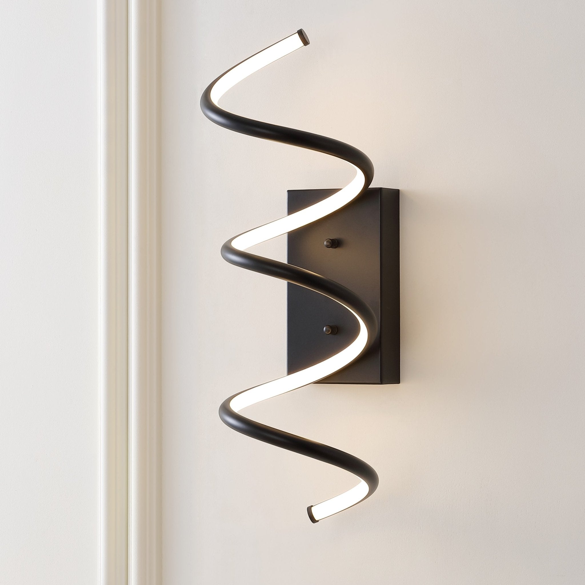 Scribble Modern Metal Integrated LED Vanity Light Sconce - Wall Sconce