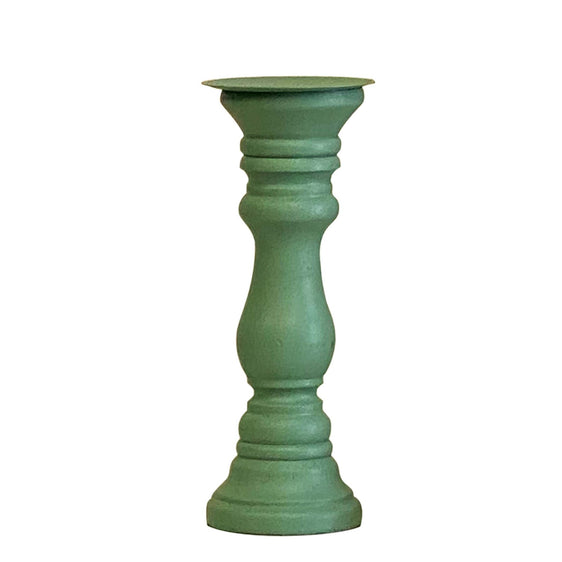 Sheffield Wine Country Lunar Tide Green Candle Holders 10"h - Candles and Accessories