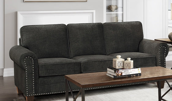 Sofa-with-Microfiber-Upholstered-and-Nailhead-Trim-Sofas