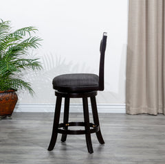Solace Swivel Stool with X-Back - Accent Stool