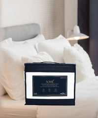 SOMÉ with XIROTEX™ Cool - Continuous Cooling performance sheets, Smoke Pearl Gray or White - Sheets