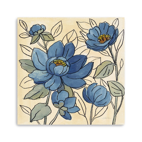 Spring-Lace-Floral-Iv-Dark-Blue-Canvas-Giclee-Wall-Art-Wall-Art