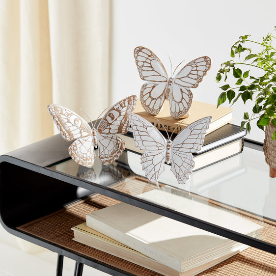Stone-Butterfly-Shelf-Sitter-with-White-Washed-Finish-(Set-of-3)-Decorative-Accessories