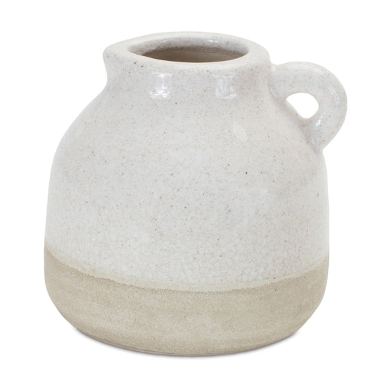 Stoneware-Bud-Vase,-Set-of-4-Vases