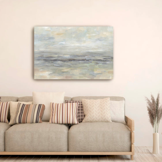 Stormy Grey Landscape Canvas Giclee - Wall Art