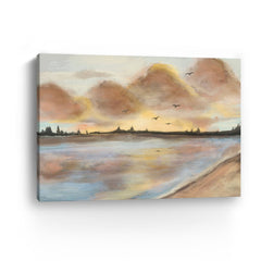 Sunset II Canvas Giclee - Wall Art