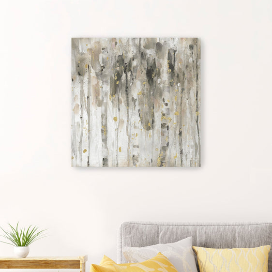 The Forest II Neutral Canvas Giclee - Wall Art