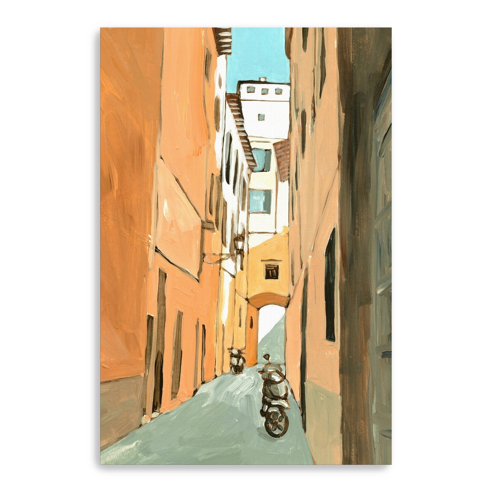 Tuscan Alley Canvas Giclee - Wall Art