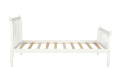 Twin Platform Bed Frame with Wood Slat Support - Beds