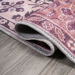 Victoria Ornate Persian All-Over Washable Area Rug - Rugs
