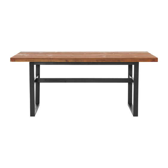 Walden 72" Dining Table with Solid Cedar Top - Dining Set