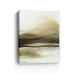 Watercolor Mountains II Canvas Giclee - Wall Art