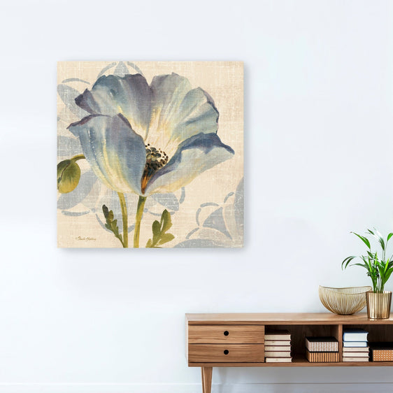 Watercolor Poppies IV Canvas Giclee - Wall Art