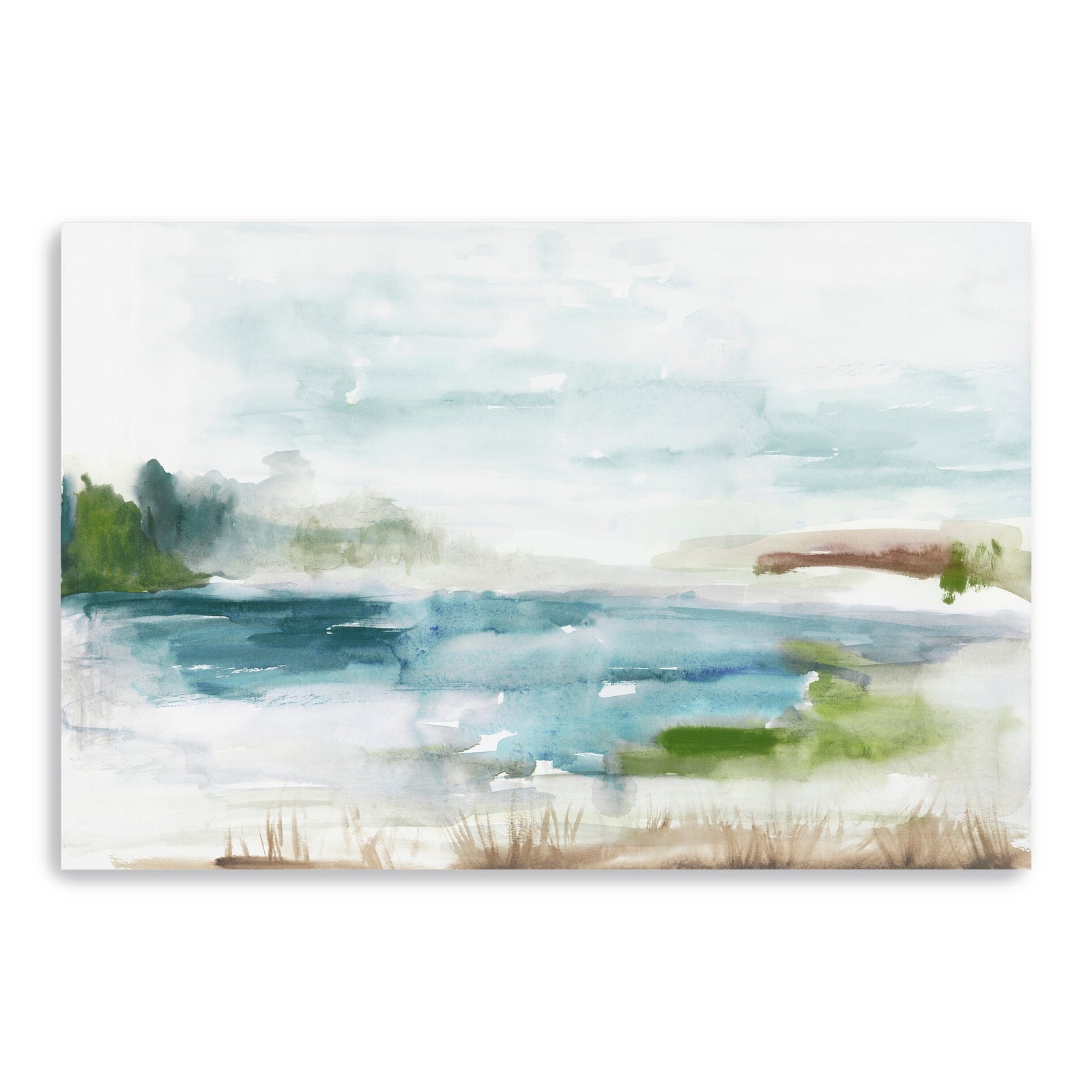 Watery-Land-Canvas-Giclee-Wall-Art-Wall-Art