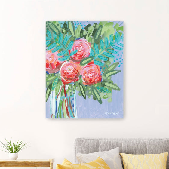 We Can Choose to Bloom Canvas Giclee - Wall Art