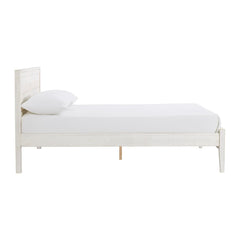 Windsor Panel Wood Full Bed, Driftwood White - Children's Furniture
