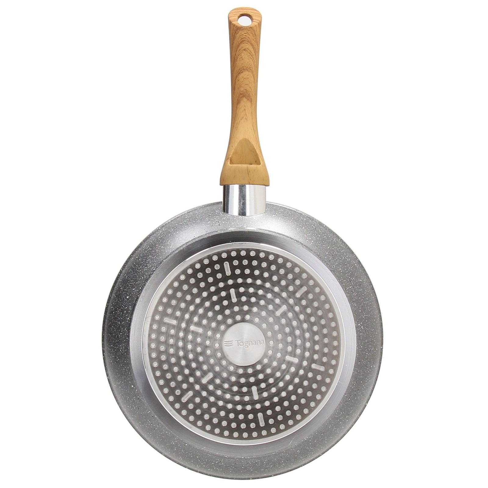 Wood & Stone Style Aluminum Nonstick 9.4" Fry Pan - Kitchen Tools and Utensils