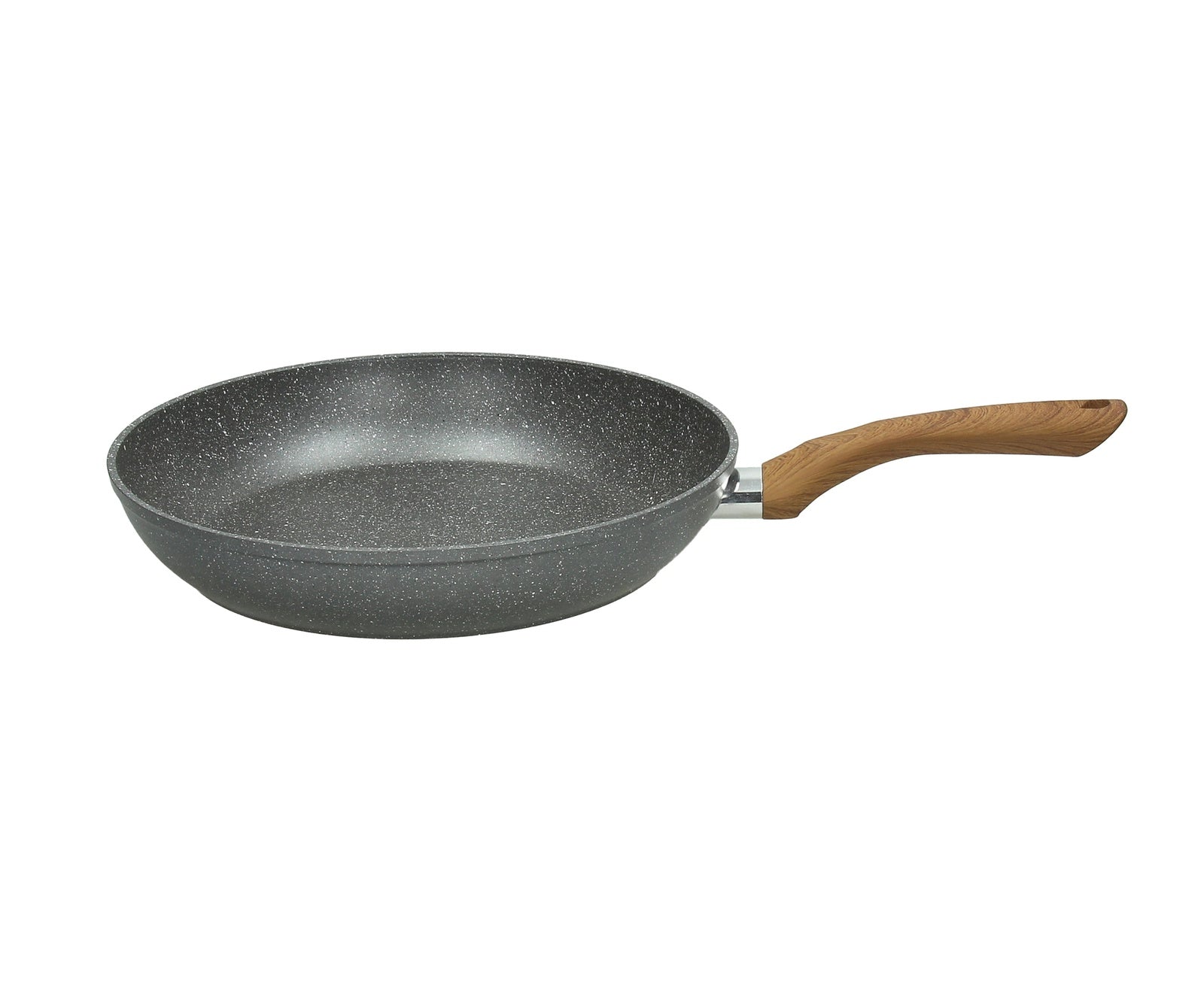 Wood & Stone Style Aluminum Nonstick 9.4" Fry Pan - Kitchen Tools and Utensils
