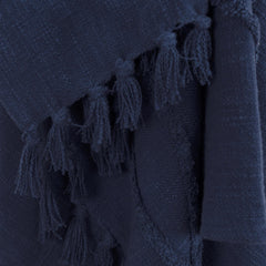 Woven Botanical 100% Woven Textured Cotton Throw - Throw Blankets