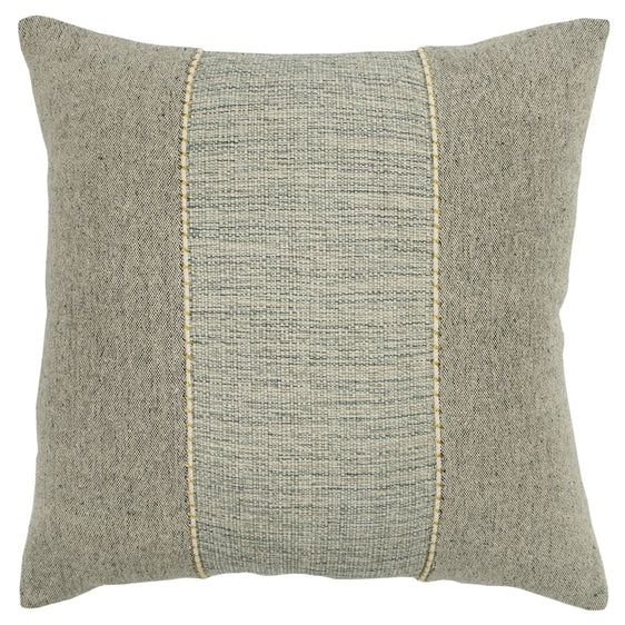 Woven Cotton Color Block Pillow Cover - Decorative Pillows