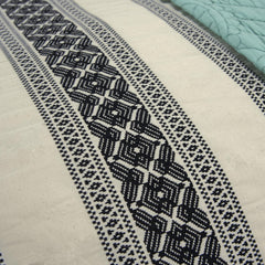 Woven Stripe 100% Cotton Bedding - Bedding