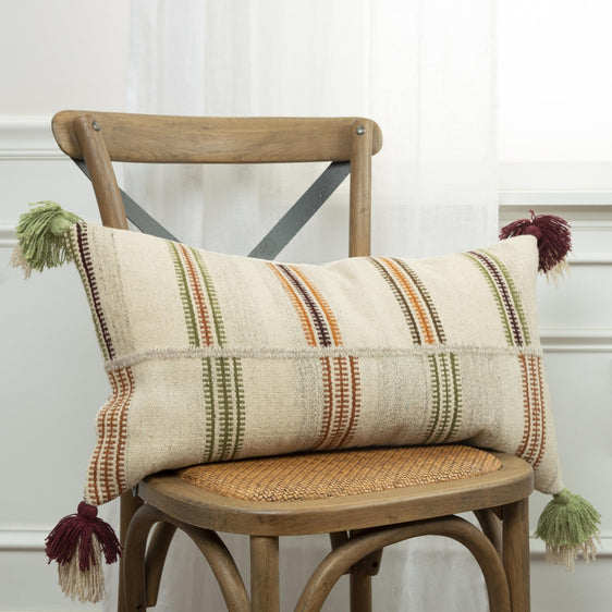 Woven-Wool-Off-Set-Stripe-Decorative-Throw-Pillow-Decorative-Pillows