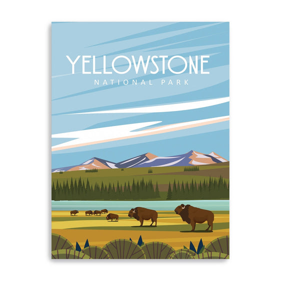 Yellowstone-Canvas-Giclee-Wall-Art-Wall-Art