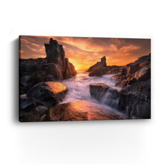 Zhang - The Edge of the World Canvas Giclee - Wall Art